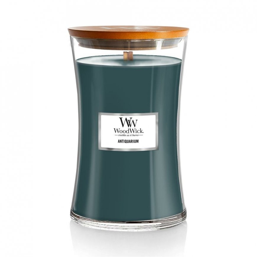 WoodWick Antiquarium vaska svece Cilindrs Kardamons
