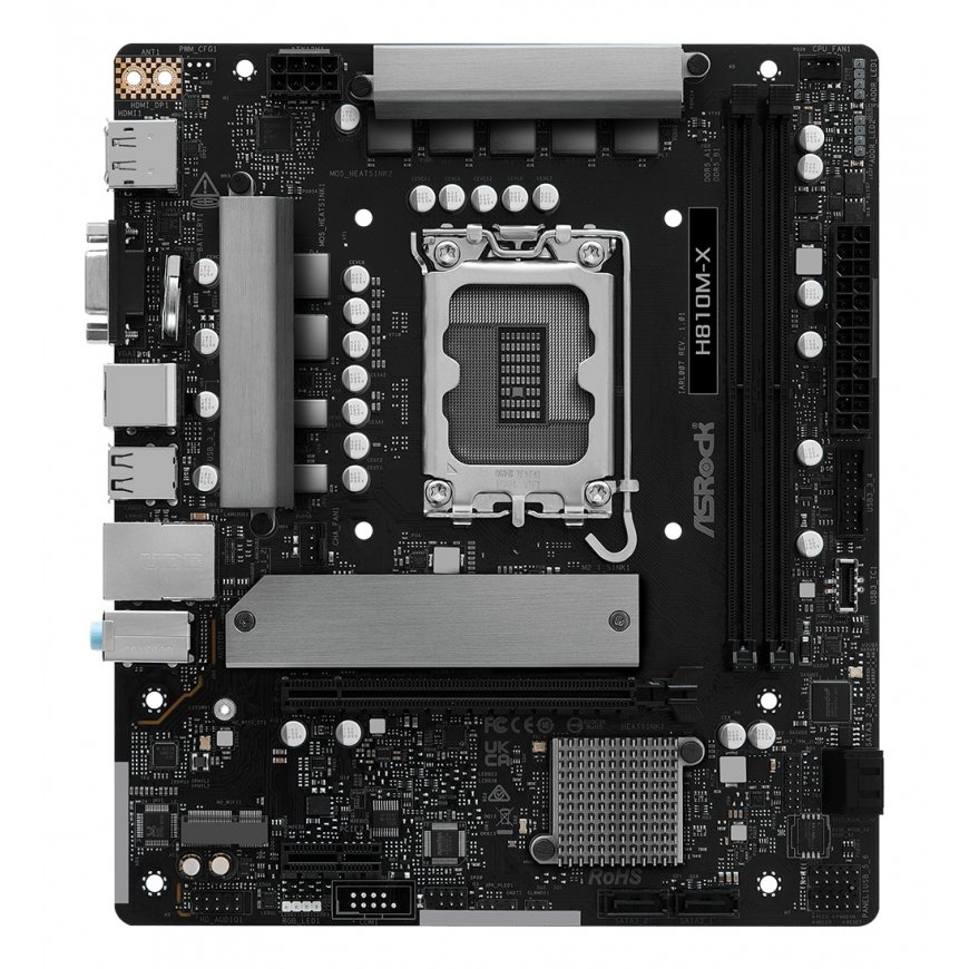 Asrock H810M-X Intel H810 LGA 1851