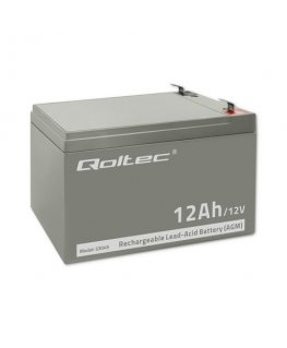 Qoltec 53049 UPS akumuliatorius VRLA AGM 12 V 12 Ah