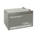 Qoltec 53049 UPS akumulators VRLA AGM 12 V 12 ampērstunda Qoltec 53049 UPS akumulators VRLA AGM 12 V 12 ampērstunda