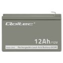 Qoltec 53049 UPS akumuliatorius VRLA AGM 12 V 12 Ah Qoltec 53049 UPS akumuliatorius VRLA AGM 12 V 12 Ah