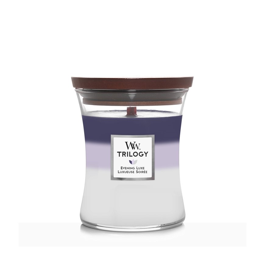 WoodWick Evening Luxe vaska svece Cilindrs