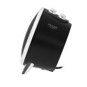 Adler AD 7742 ruumisoojendi Hoonesisene Must, Hõbe 1500 W Elektriline soojapuhur