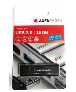 AgfaPhoto 10569 USB flash drive 16 GB USB Type-A 3.2 Gen 1 (3.1 Gen 1) Black