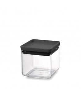 Brabantia 122309 burka Kvadrāts Plastmasa Melns, Caurspīdīgs