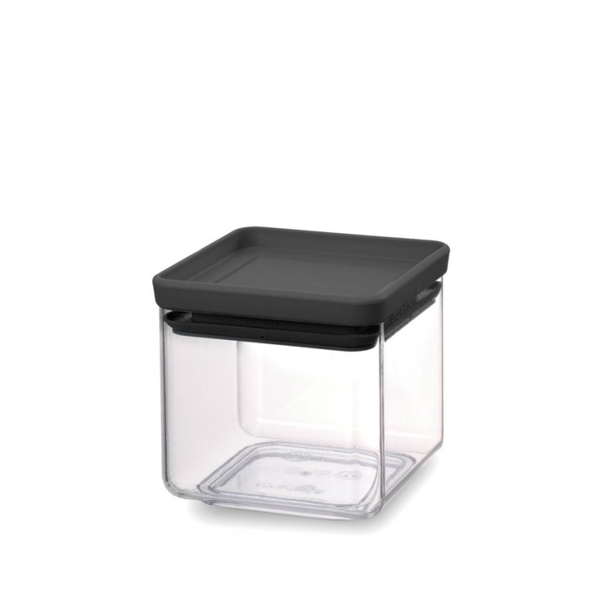 Brabantia 122309 burka Kvadrāts Plastmasa Melns, Caurspīdīgs