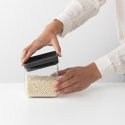 Brabantia 122309 ąsotis Kvadratas Plastikas Juoda, Permatomas Brabantia 122309 ąsotis Kvadratas Plastikas Juoda, Permatomas
