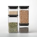 Brabantia 122309 ąsotis Kvadratas Plastikas Juoda, Permatomas Brabantia 122309 ąsotis Kvadratas Plastikas Juoda, Permatomas