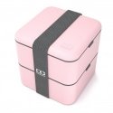 Monbento Original bento lunchbox 1 l Pink Floral Monbento Original bento lunchbox 1 l Pink Floral
