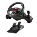 Flashfire WH-2304V Gaming Controller Black, Red Steering wheel + Pedals PlayStation 4, Playstation 3