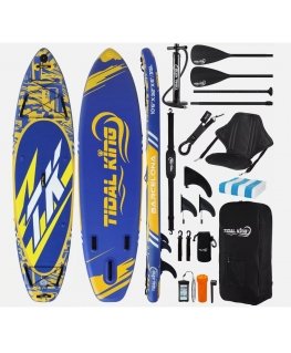 Inflatable Paddle Board Set TIDAL KING BARCELONA 10.6 LITE, 320 x 82 x 15 cm, up to 130 kg, 15 psi