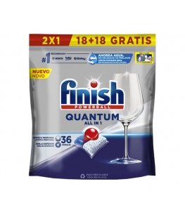 FINISH POWERBALL QUANTUM посудомоечные таблетки 36 шт.