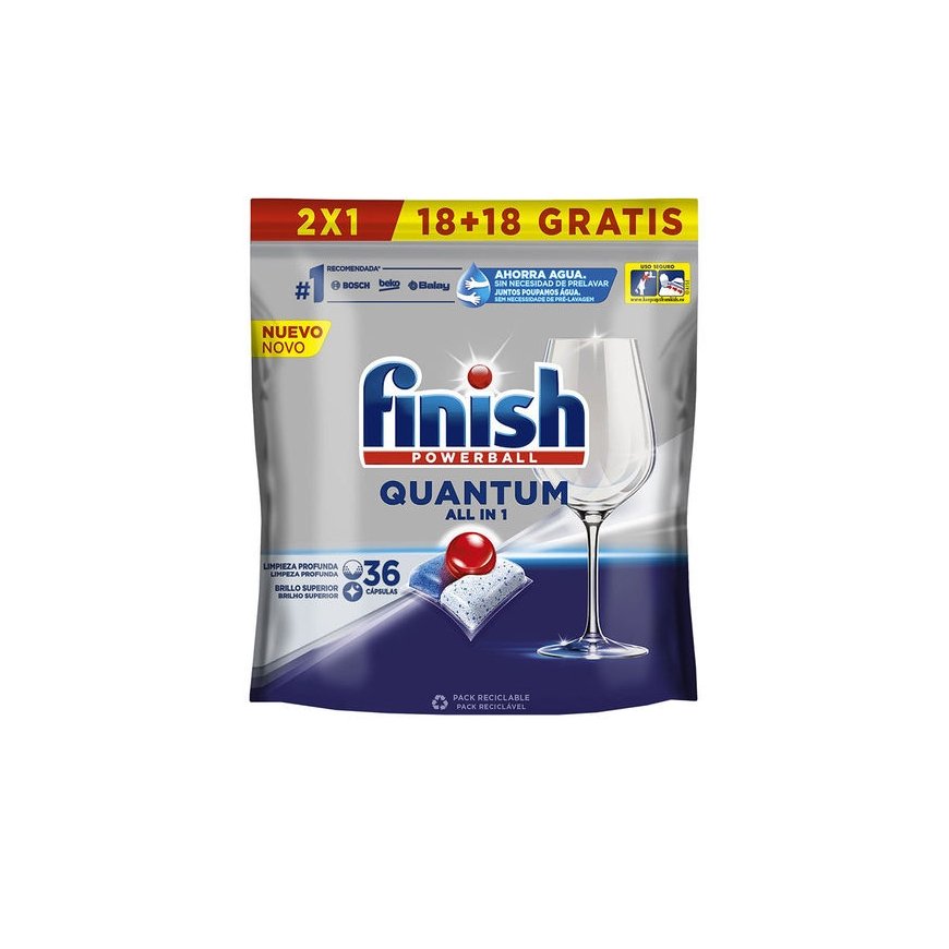 FINISH POWERBALL QUANTUM trauki 36 tabletes