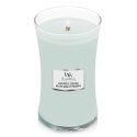 WoodWick Sagewood & Seagrass Large Jar vahakynttilä Pyöreä Turkoosi 1 kpl WoodWick Sagewood & Seagrass Large Jar vahakynttilä Pyöreä Turkoosi 1 kpl