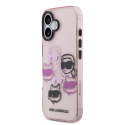 Karl Lagerfeld IML Multi K&CH Heads Case for iPhone 17 Pink Karl Lagerfeld IML Multi K&CH Heads Case for iPhone 17 Pink