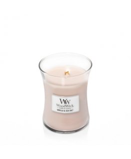 WoodWick 92191 vaško žvakė Kiti Jazminas, Jūros druska, Vanilė Rusvai gelsvas