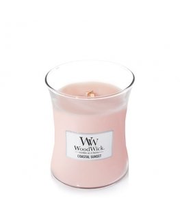 WoodWick 92049 vaska svece Cits Kokosrieksts, Ocean, Jūras sāls Rozā 1 pcs