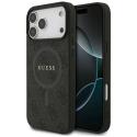 Guess 4G Ring Classic Logo MagSafe case for iPhone 17 Pro Max bl