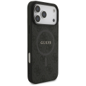 Guess 4G Ring Classic Logo MagSafe case for iPhone 17 Pro Max bl