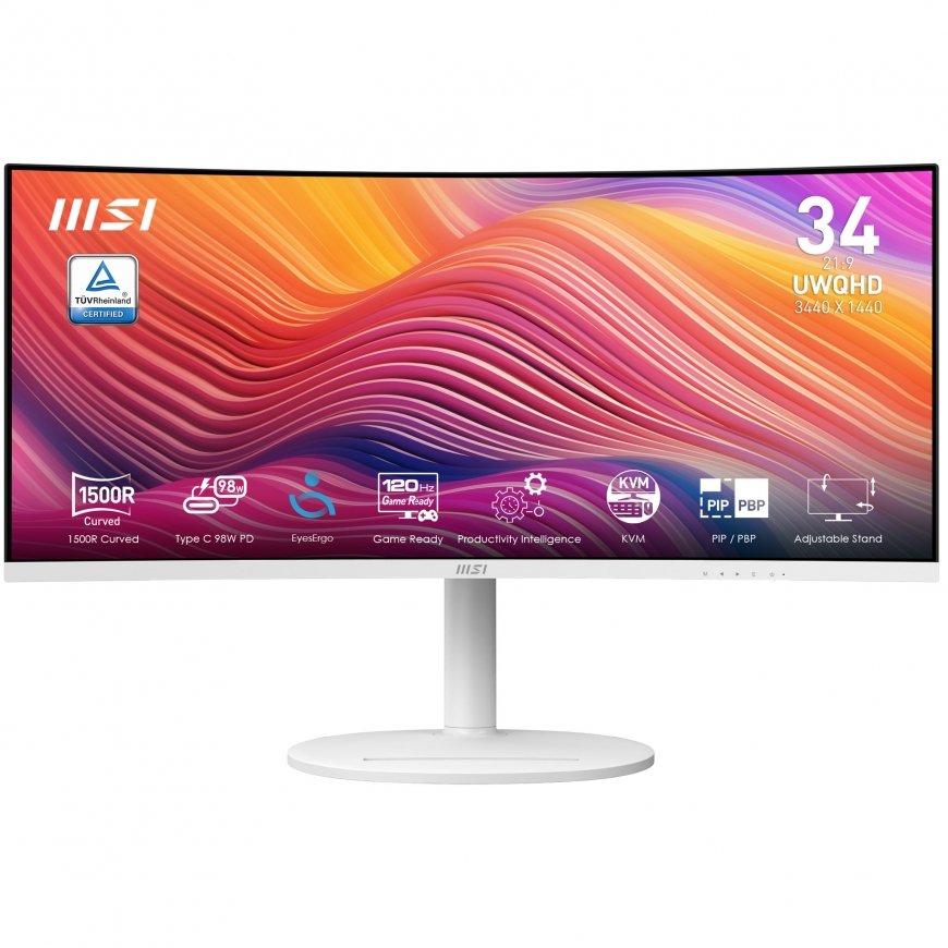 MSI Modern MD342CQPWDE monitori 86,4