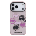 Karl Lagerfeld IML Multi K&CH Heads Case for iPhone 17 Pro Max P Karl Lagerfeld IML Multi K&CH Heads Case for iPhone 17 Pro Max P