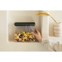 Brabantia Tasty+ Nelinurkne Kanister 3,5 l Hall, Läbipaistev 1 tk Brabantia Tasty+ Nelinurkne Kanister 3,5 l Hall, Läbipaistev 1 tk