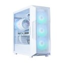 PC-kotelo I3 NEO V2 Mid Tower ARGB-tuulettimiin x4 valkoinen