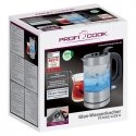 ProfiCook PC-WKS 1228 G электрический чайник 0,5 L 1100 W Нержавеющая сталь, Прозрачный