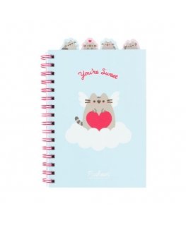 Pusheen – записная книжка формата A5 из коллекции Purrfect Love