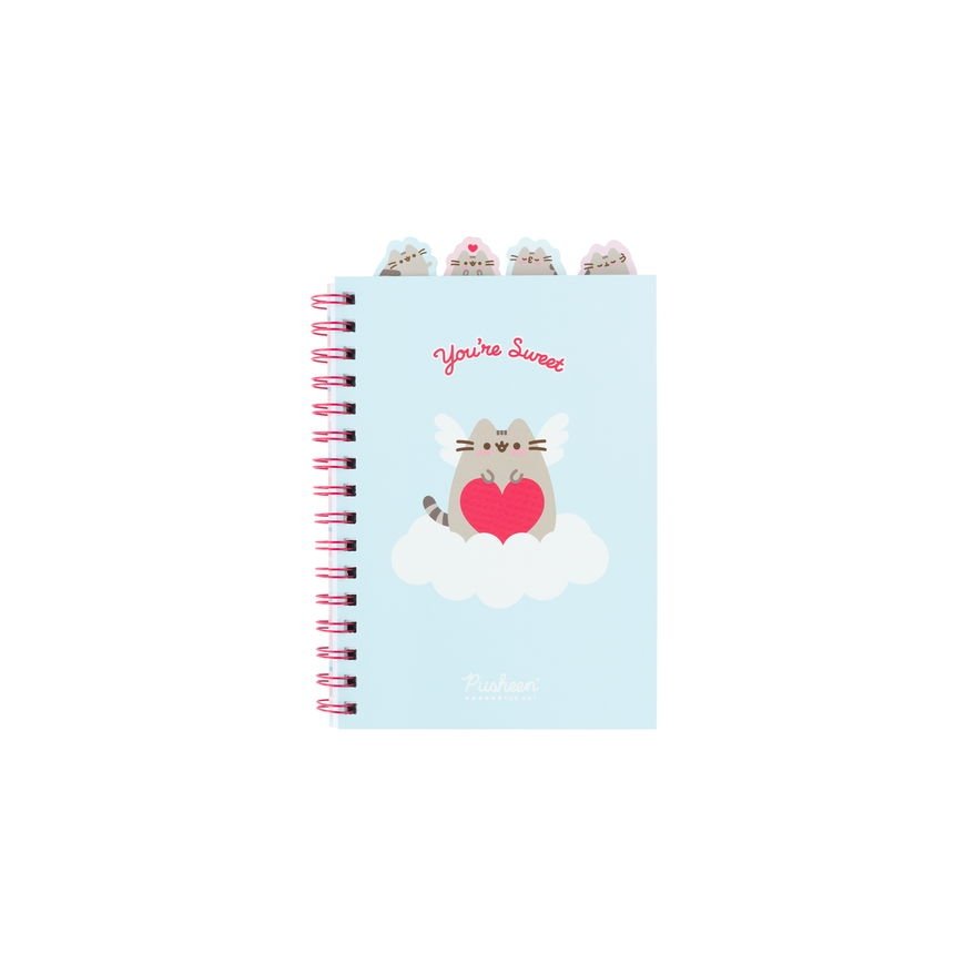 Pusheen – A5 formāta piezīmju grāmatiņa no kolekcijas Purrfect Love