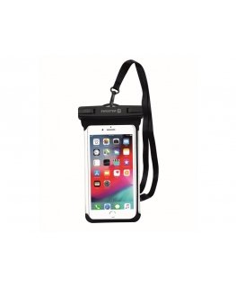 Swissten 32900800 mobile phone case 16.5 cm (6.5") Pouch case Black, Transparent