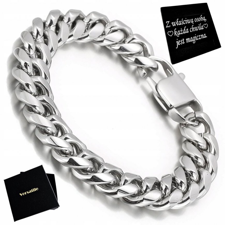 Adjustable silver-colored bracelet
