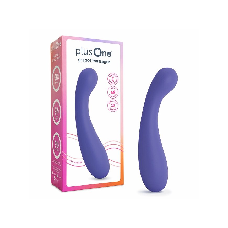 PlusOne Dual vibratorius stimuliatorius rožinės spalvos kūno priežiūrai Moterims