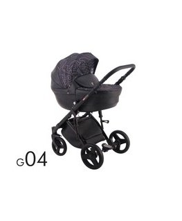 Baby Monsters Twin Stroller EASY TWIN 4 - Black