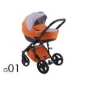 Baby Monsters Twin Stroller EASY TWIN 4 - Musta Baby Monsters Twin Stroller EASY TWIN 4 - Musta