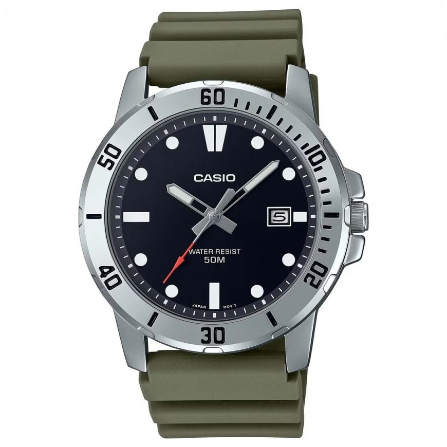 Vyriškas laikrodis Casio MTP-VD01-3EVUDF + DĖŽUTĖ
