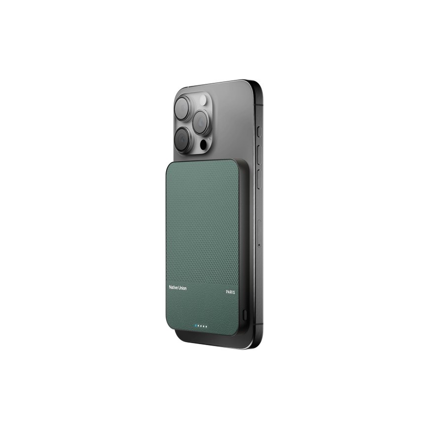 Native Union (Re)Classic Magnetic Power Bank 5000 mAh Slate Green – 2