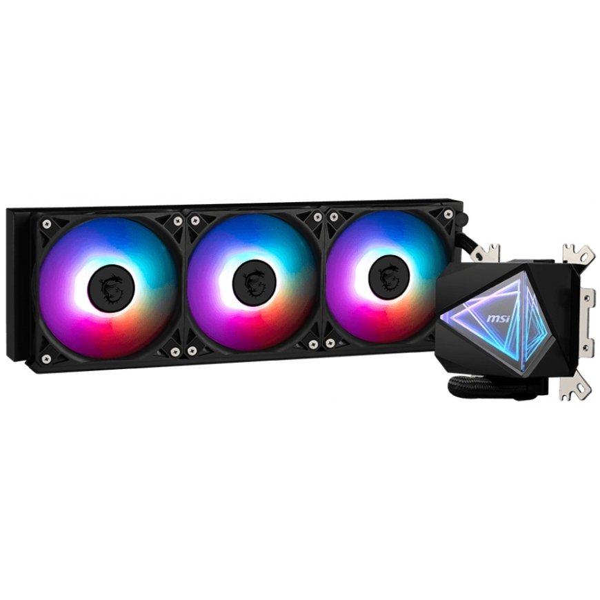 MSI MAG Coreliquid I360 Tietokonekotelo All-in-one-nesteenjäähdytin 12 cm musta 1 kpl – 3