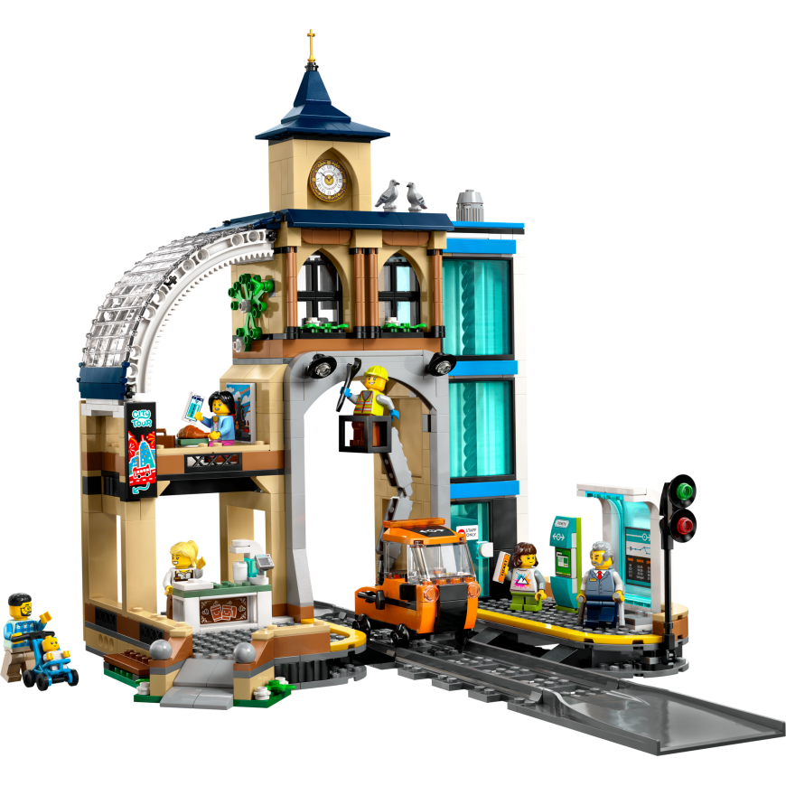 LEGO® City 60469 Galvenā dzelzceļa stacija
