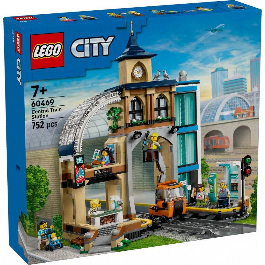 LEGO® City 60469 Pagrindine raudteejaam – 2