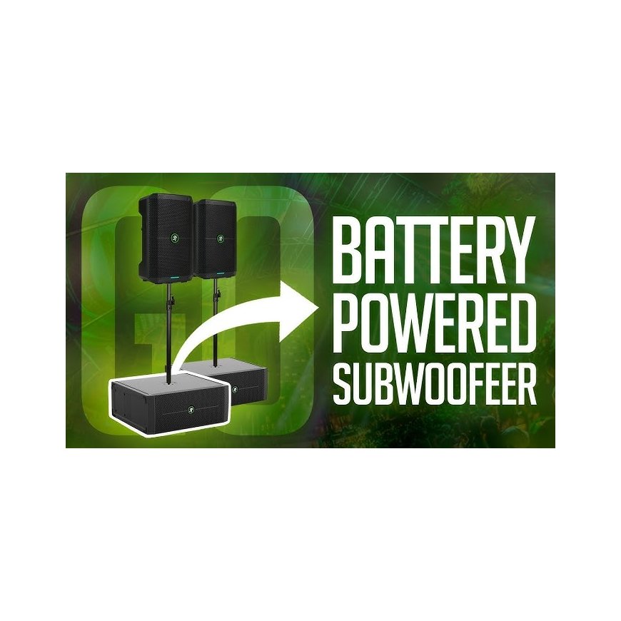 Mackie Dual 8in. Battery-Powered Subwoofer