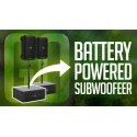 Mackie Dual 8 colių akumuliatoriniu subvuferis Mackie Dual 8 colių akumuliatoriniu subvuferis