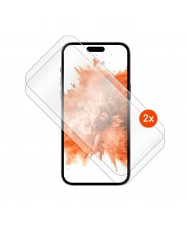 Fixēts ekrāna aizsargs | Apple | iPhone 17 | Temperētais stikls | Caurspīdīgs | 2.5D