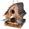 Eco Heated Bird Feeder, Woodok + 1KG Bird Seed Eco Heated Bird Feeder, Woodok + 1KG Bird Seed