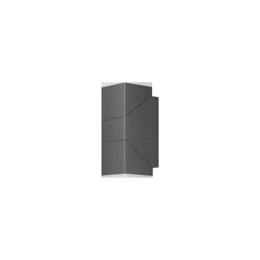 Orno MORPH LED 12W, kaksoisseinälamppu, 1100lm, IP54, 4000K, pallomainen