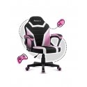 Huzaro RANGER 1.0 PINK MESH Tasapohjainen istuin Verkotettu selkänoja Huzaro RANGER 1.0 PINK MESH Tasapohjainen istuin Verkotettu selkänoja