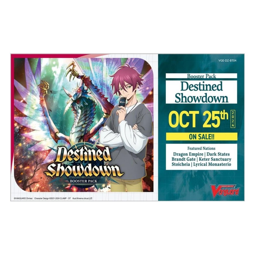 Bushiroad Cardfight!! Vanguard - Destined Showdown Booster Ekranas (16 Packs)