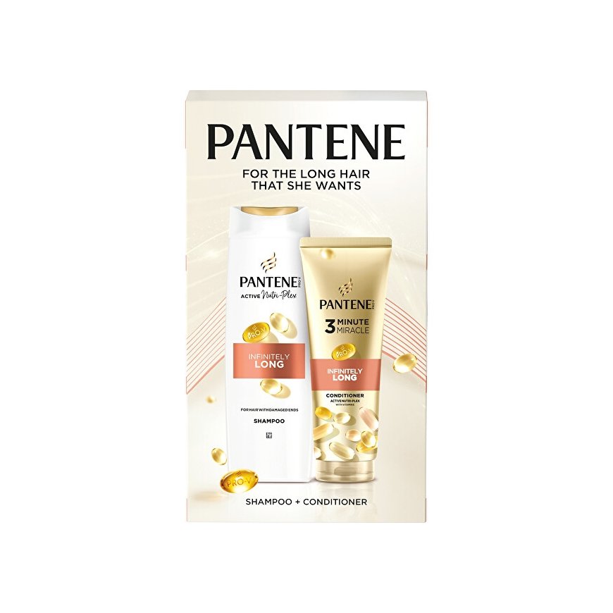 Pantene Infinity Long Lahja-setti hiusten shampoo naisille