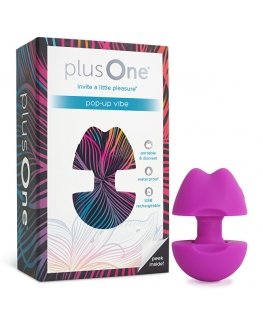PlusOne Pop-Up Vibe ceļojumu stimulators ķermeņa aprūpei sievietēm