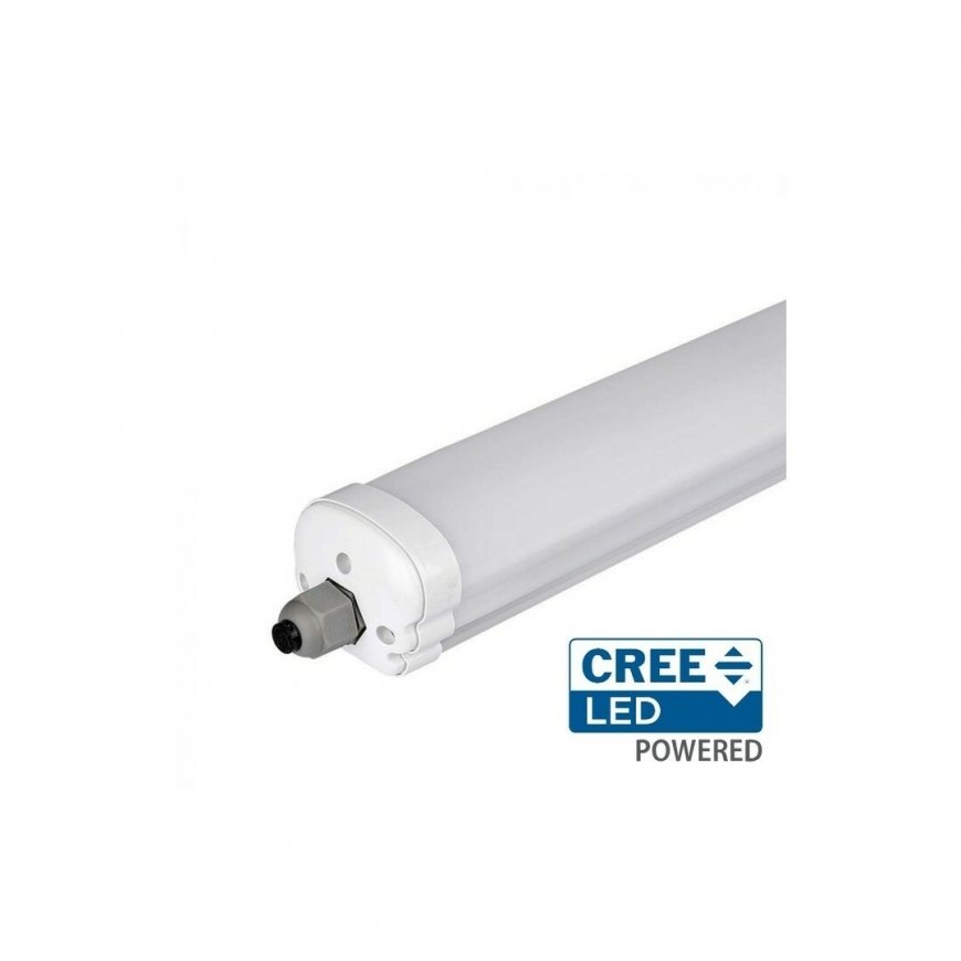 V-TAC 40W LED Linear Light Fixture, 120cm, White, 6500K, CREE LED Chip